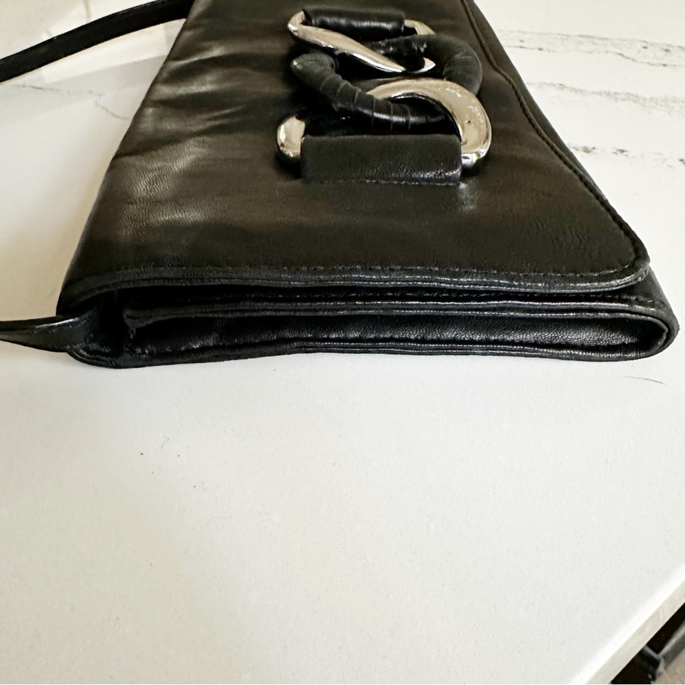 Michael Kors ID Chain Leather Clutch - Picture 8 of 12